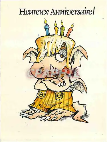 Cartes postales moderne Heureux Anniversaire