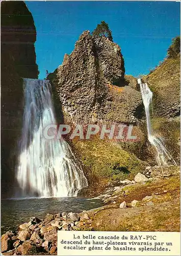 Cartes postales moderne Les Grands Paysages du Vivarais Les Cascades de Ray Pic