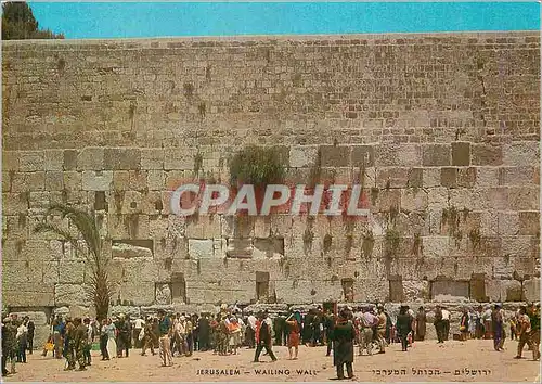 Cartes postales moderne Jerusalem Wailing wall