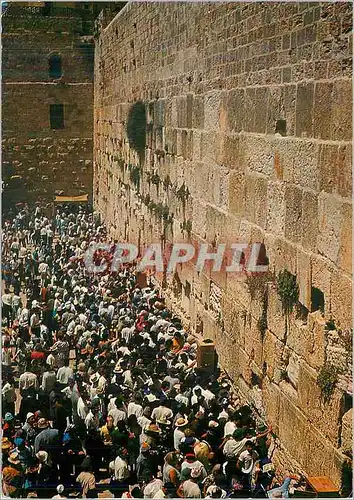 Cartes postales moderne Jerusalem Wailing wall