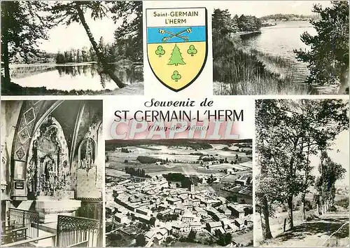 Cartes postales moderne Souvenir de St Germain l'Herm