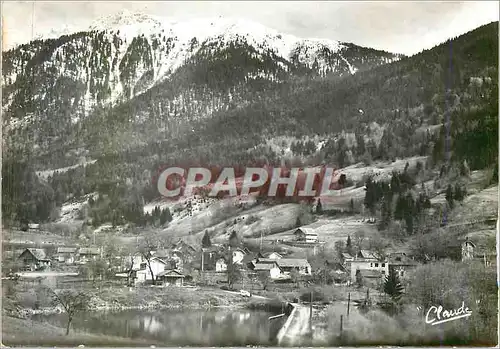 Moderne Karte Ste Agnes (Isere)Le petit lac de la gorge