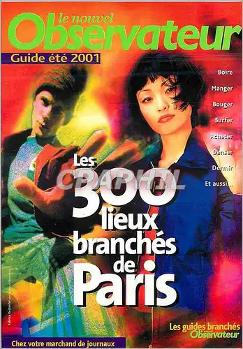 Cartes postales moderne Les 300 lieux Branches de Paris Nouvel Observateur