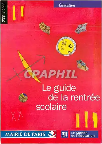 Cartes postales moderne Mairie de Paris Le guide de la rentree scolaire