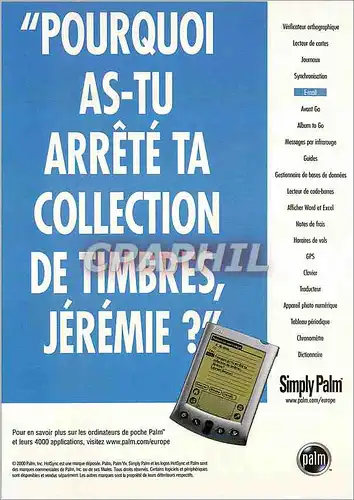 Cartes postales moderne Simply Palm