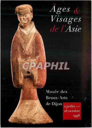 Cartes postales moderne Ages Visages de l'Asie Musee des Beaux Arts de Dijon