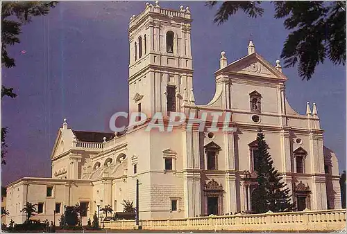 Cartes postales moderne Goa  (India)Se Cathedral The most imposing of all churches at Old Goa Nehru