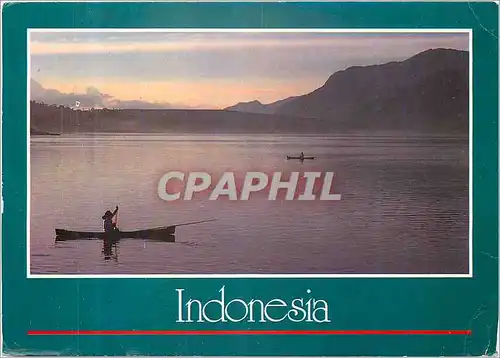 Cartes postales moderne Indonesia The tranquility of sunrise at highland