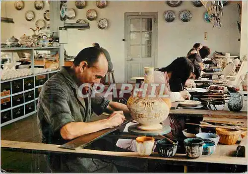 Cartes postales moderne Desvres (P de C)Reproduction de Faiences d'Art anciennes Masse Freres