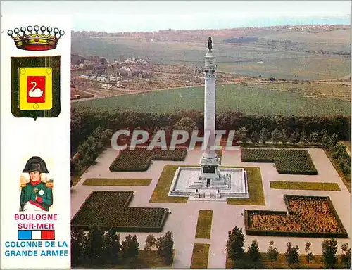 Cartes postales moderne Boulogne sur Mer (Pas de Calais)Cote d'Opale (France) Napoleon 1er