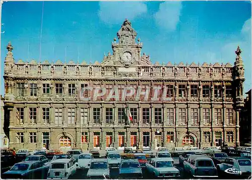 Moderne Karte Valenciennes (Nord)L'Hotel de ville