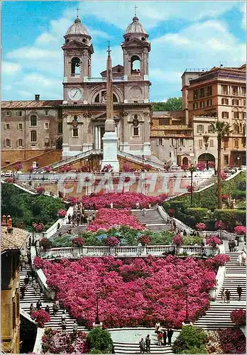 Cartes postales moderne Roma trinita dei Monti