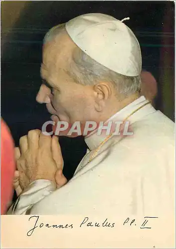Cartes postales moderne Joannes Paulus PP II Pape
