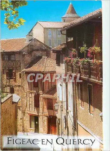 Moderne Karte Figeac en quercy