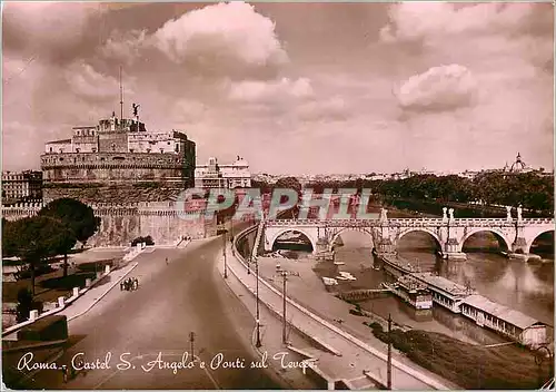 Cartes postales moderne Roma Castel S Angelo Ponti sul