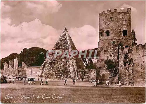 Cartes postales moderne Roma Piramide di Caio Cestio