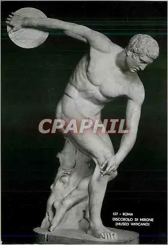 Cartes postales moderne Roma Discobolo Di Mirone (Museo Vaticano)