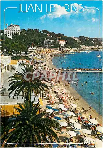 Cartes postales moderne Juan les Pins La Plage