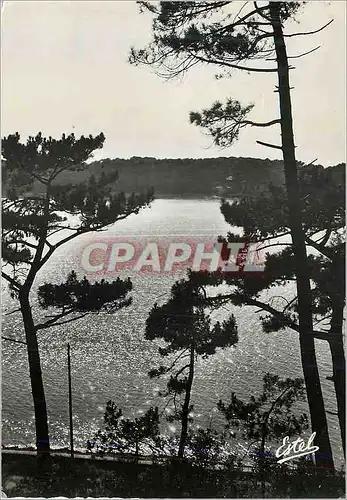 Moderne Karte Hossegor Le Lac au Crepuscule