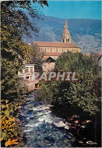 Cartes postales moderne Allevard les Bains  (Isere)Le Breda et l'Eglise