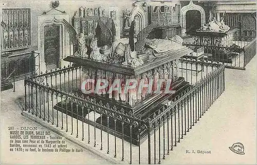 Cartes postales Dijon Musee Salle des Grandes Les Tombeaux