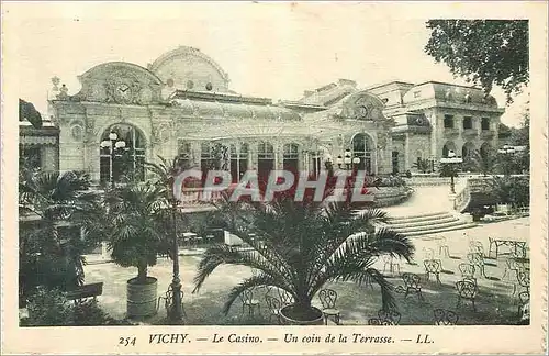 Cartes postales Vichy Le Casion un Coin de la Terrasse