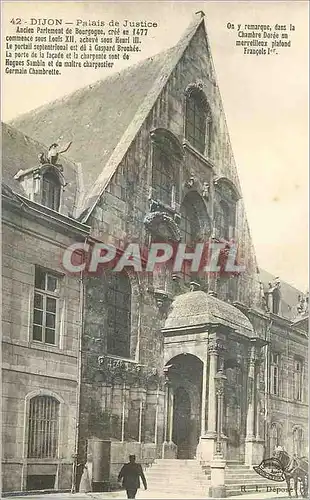 Ansichtskarte AK Dijon Palais de Justice Ancien Parlement de Bourgogne