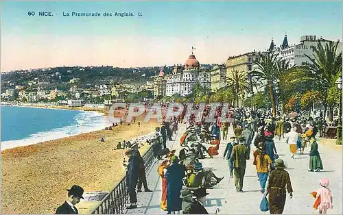 Cartes postales Nice La Promenade des Anglais