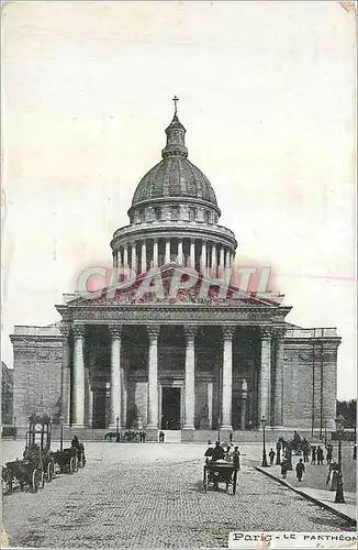 Cartes postales Paris le Pantheon