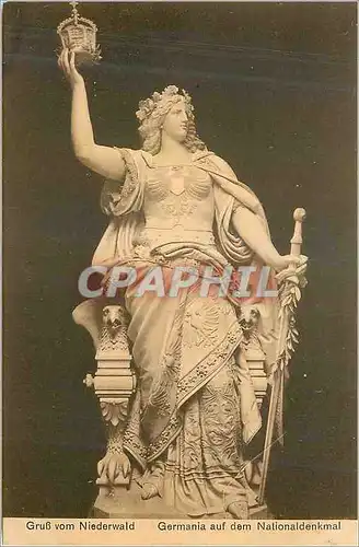 Cartes postales Germania auf dem Nationaldenkmal