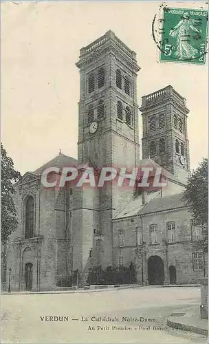 Cartes postales Verdun La Cathedrale Notre Dame Au Petit Parisien Paul Garut