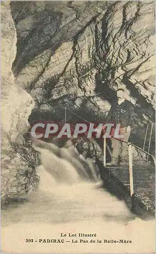 Cartes postales Padirac les Pas de la belle-Mere