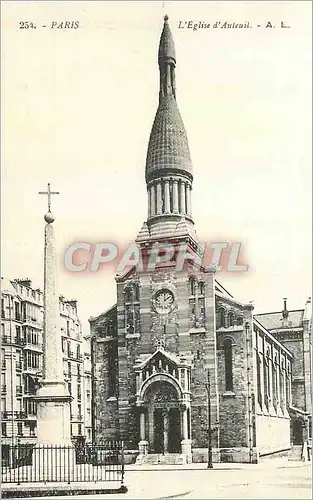 Ansichtskarte AK Paris l'Eglise d'Auteuil