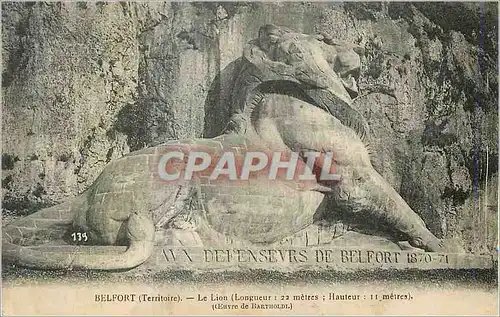 Cartes postales Belfort le Lyon