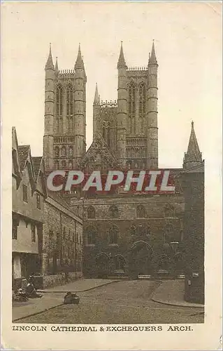 Cartes postales lincoln Cathedrale