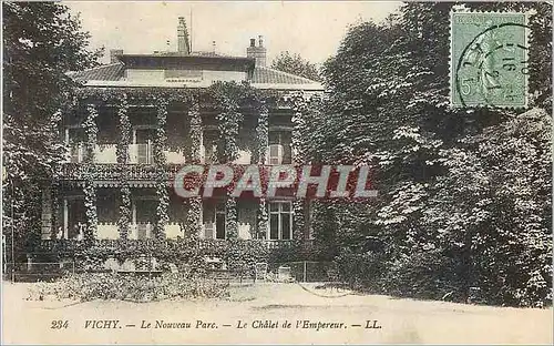 Cartes postales Vichy le nouveau parc