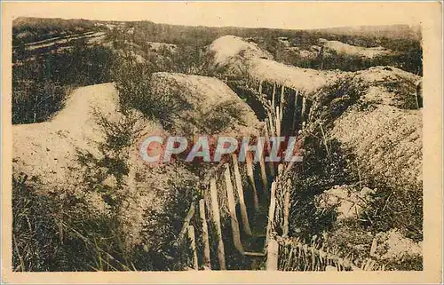 Cartes postales verdun boyau conduisant au fort douaumont Militaria