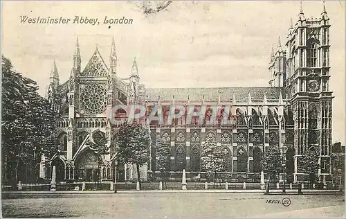 Cartes postales Westminster abbey London