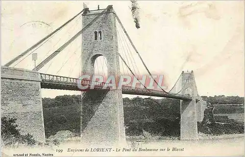 Cartes postales Le Pont de boubomme sur le bravet environs de lorient