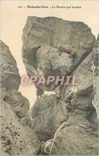 Cartes postales Malesherbes la roche qui tombe