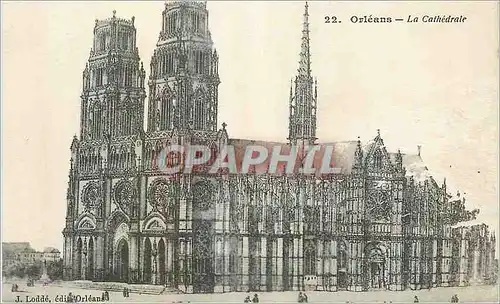 Cartes postales La Cathedrale d'Orleans