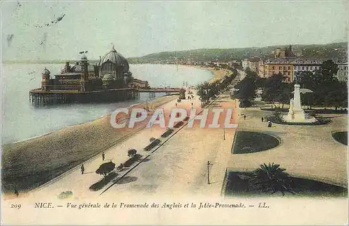 Cartes postales Nice Promenade des Anglais le jetee Promenade