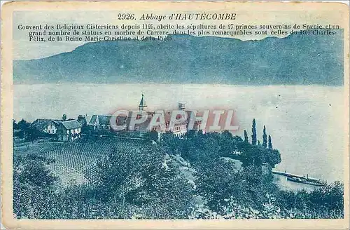 Cartes postales Abbaye d'Hautecombe