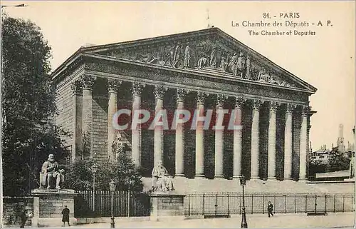 Cartes postales Paris chambres des deputes