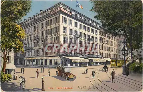 Cartes postales Nice Hotel National Automobile