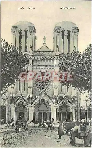 Cartes postales Nice Notre Dame