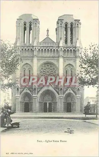 Cartes postales Nice Eglise Notre Dame