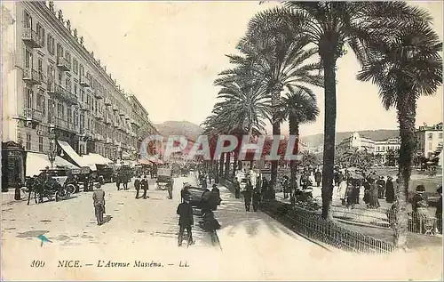 Cartes postales Nice la place Massena 109