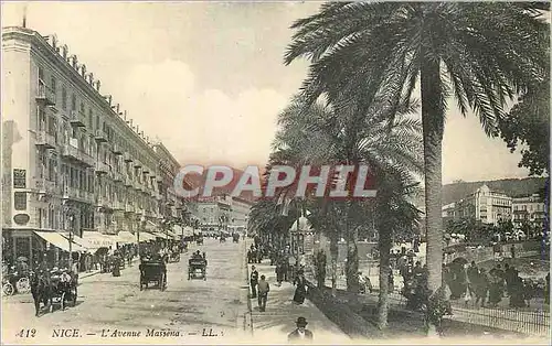 Cartes postales Nice l'Avenue Massena