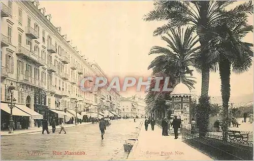 Cartes postales Nice rue Massena